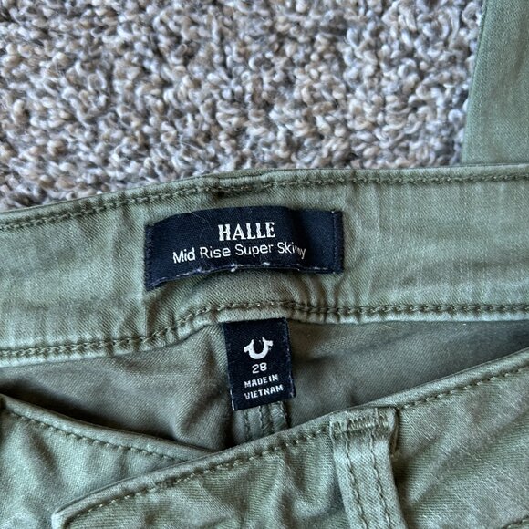 Tru Religion Halle Mid Rise Super Skinny - Picture 3 of 5